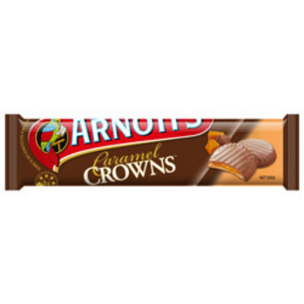 Arnotts Caramel Crowns (200g)