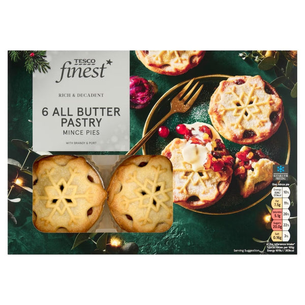 Tesco Finest Mince Pies 6 Pack