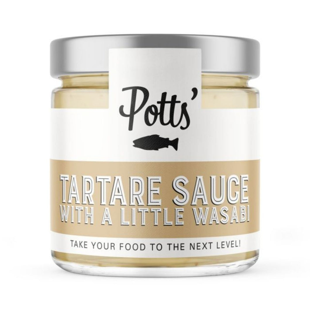 Potts Tartare Sauce with Wasabi 180g