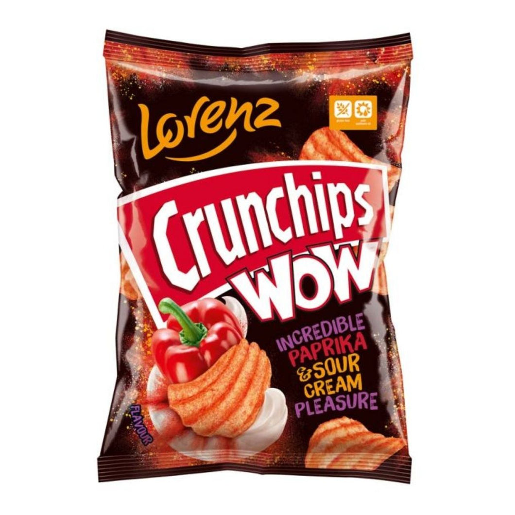 Lorenz Crunchips WOW Paprika & Sour Cream 110g