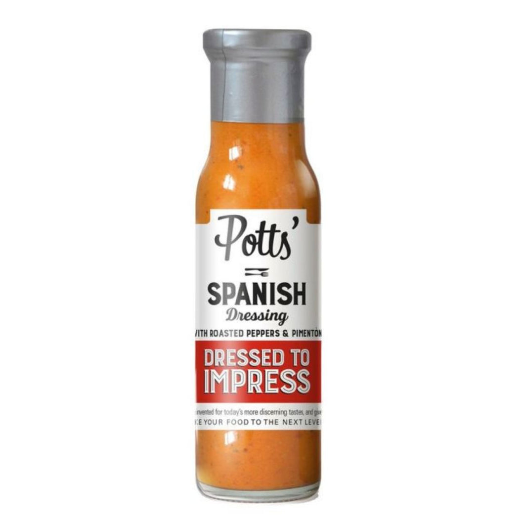 Potts Roasted Pepper & Smoked Paprika Dressing  240ml