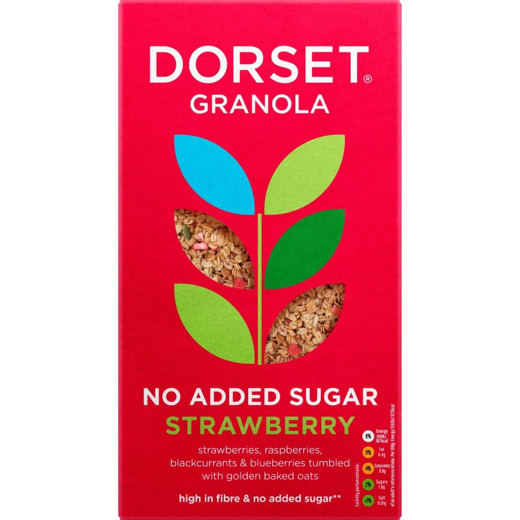 Dorset Cereals Granola - No Added Sugar Strawberry 450g