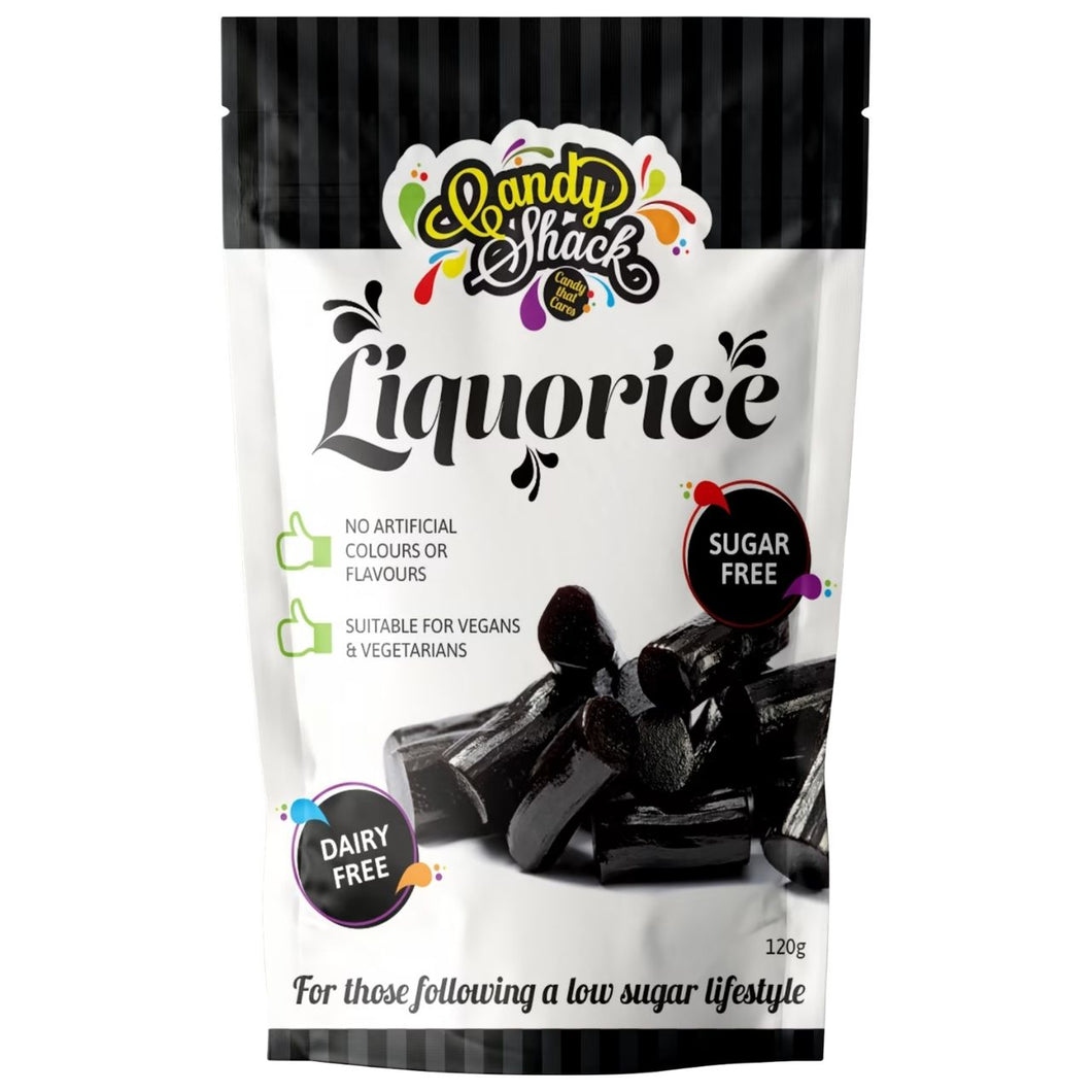 Candy Shack Liquorice - Sugar Free 120g