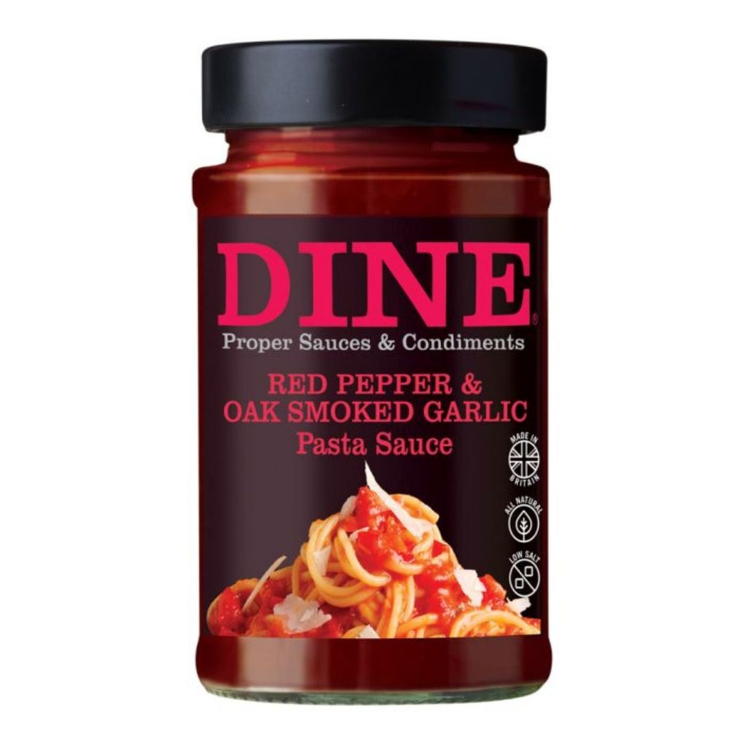 Atkins & Potts Dine In Red Pepper & Oak Smoked Garlic Pasta Sauce 350g