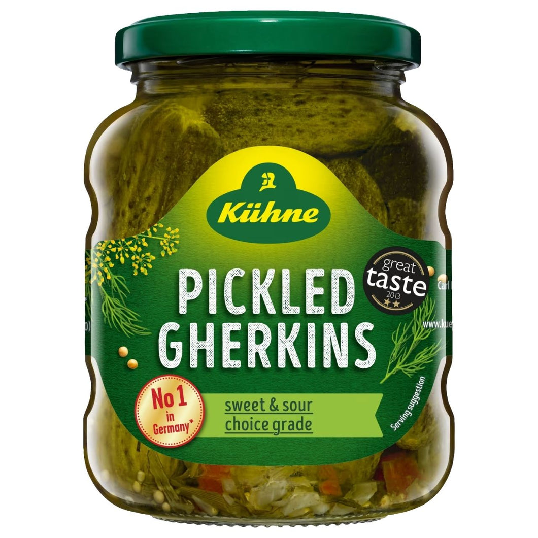 Kuhne Pickled Gherkins 330g