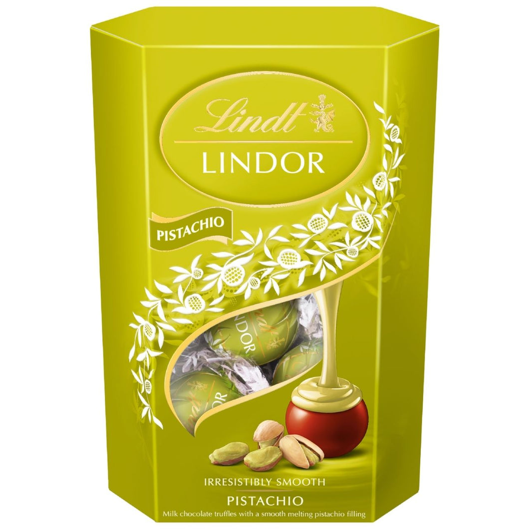 Lindt Lindor Pistachio Cornet 200g