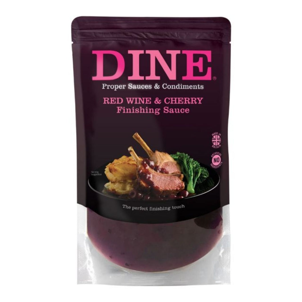 Atkins & Potts Dine In Red Wine & Cherry Finishing Sauce 350g