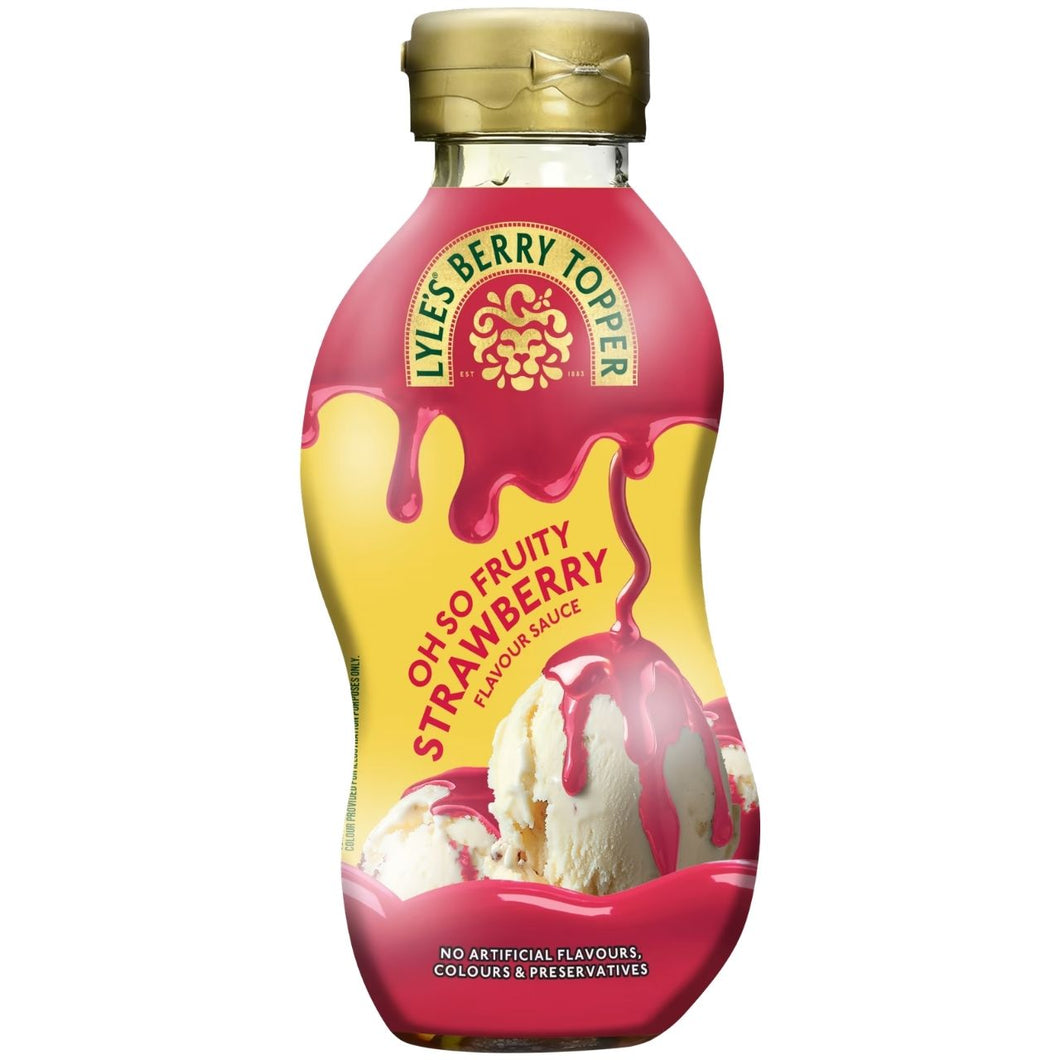 Lyle's Strawberry Flavour Sauce 325g