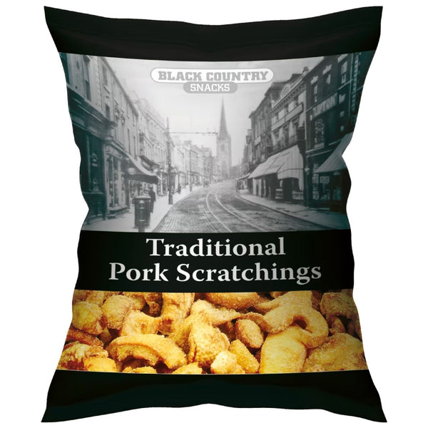 Black Country Snacks Traditional Pork Scratchings 80g