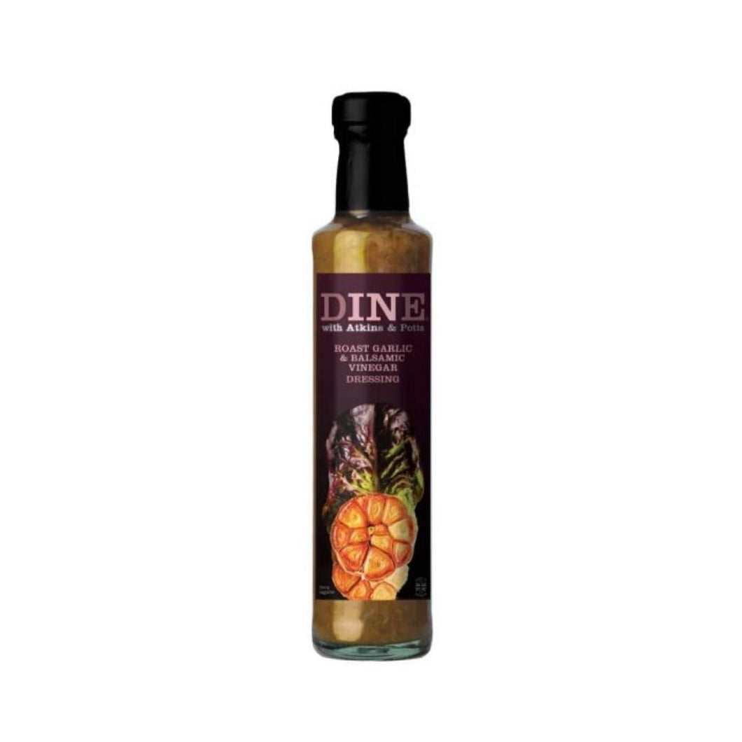 Atkins & Potts Dine In Roast Garlic & Balsamic Vinegar Dressing  245g