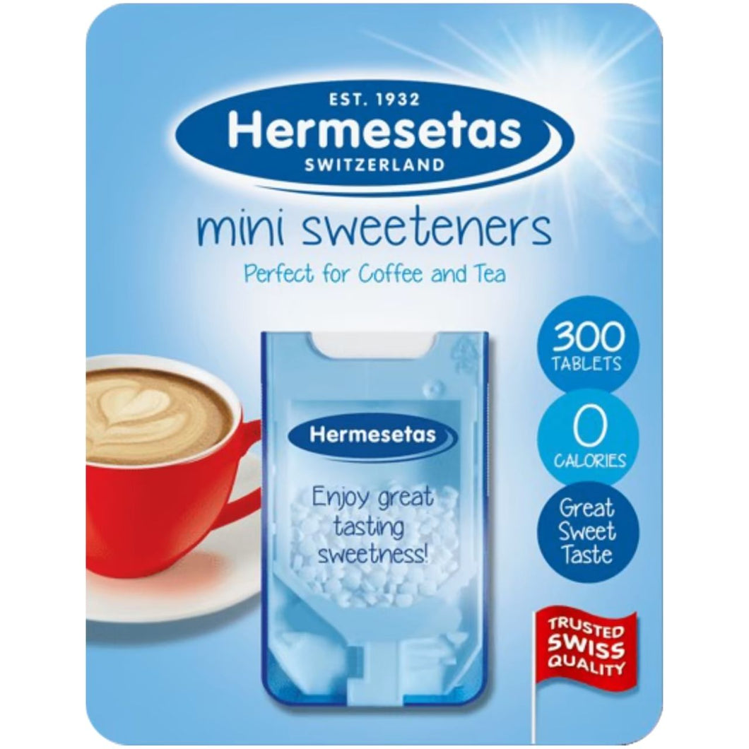 Hermesetas Mini Sweeteners 300 Tablets 3.6g