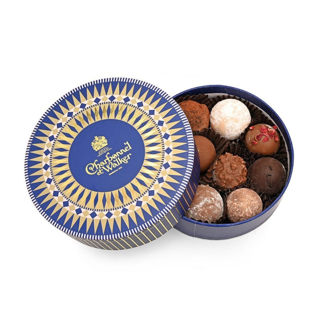 Charbonnel et Walker Victorian Circle – 8 Piece Truffle Selection – with alcohol