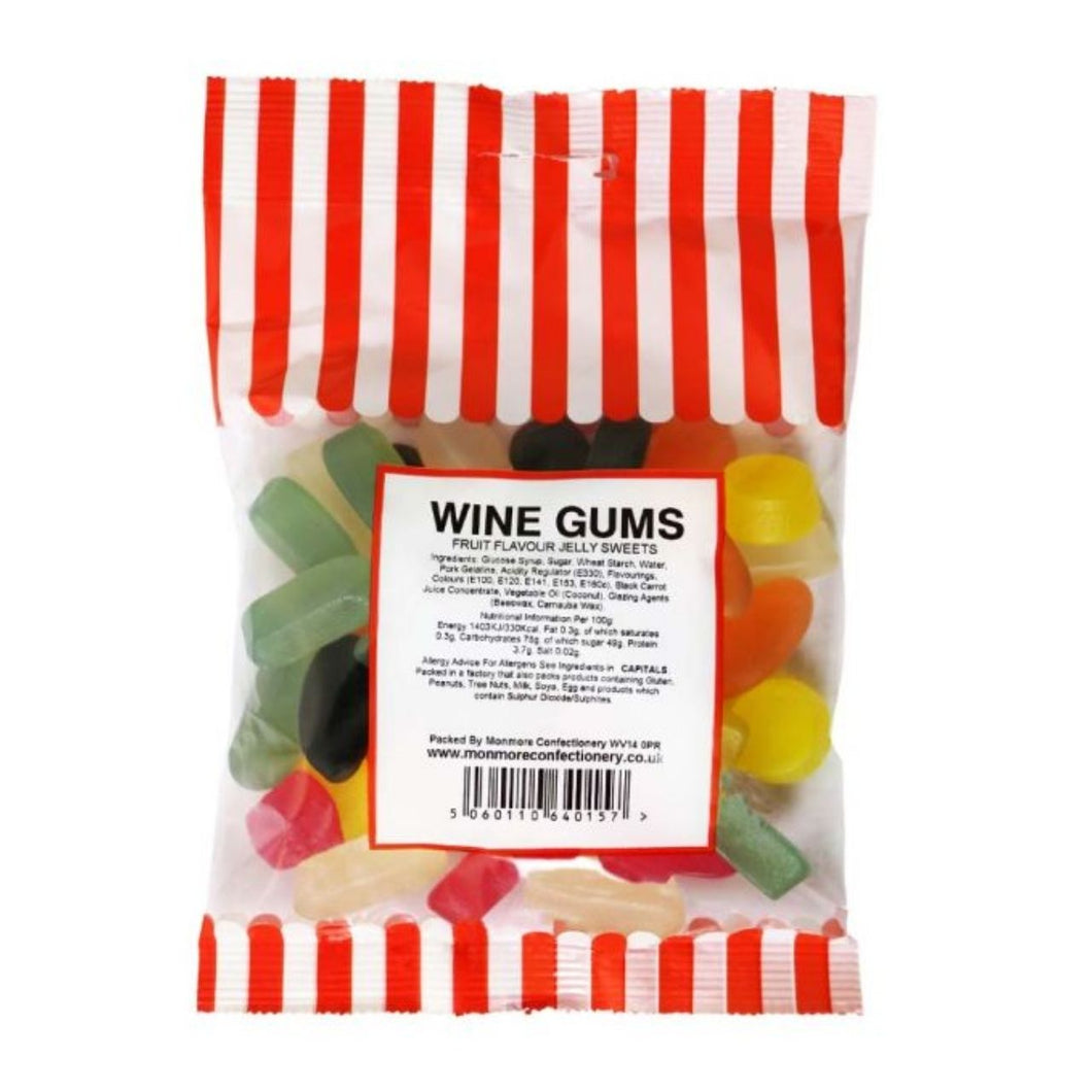 Monmore Wine Gums 140g