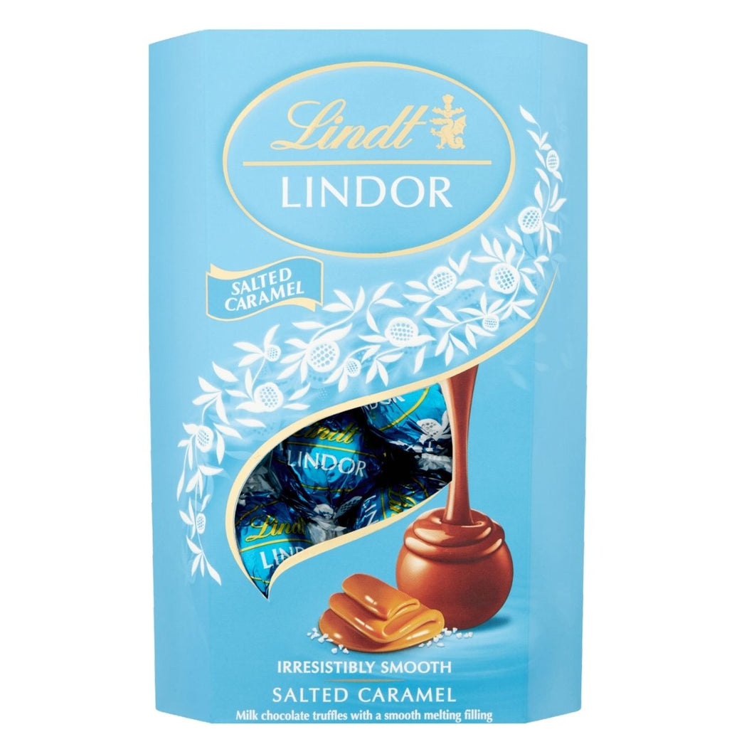 Lindt Lindor Salted Caramel Cornet 200g