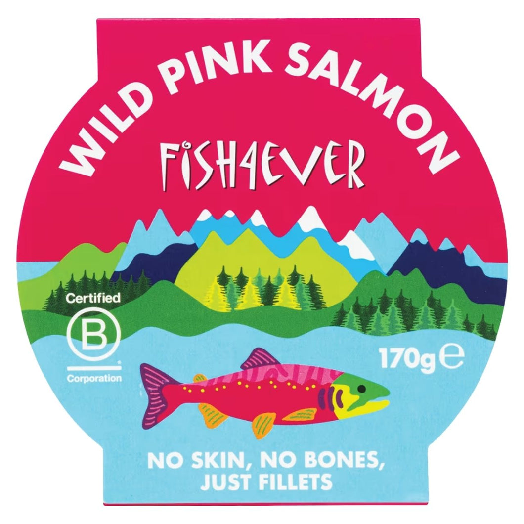 Fish 4 Ever Wild Pink Salmon 170g