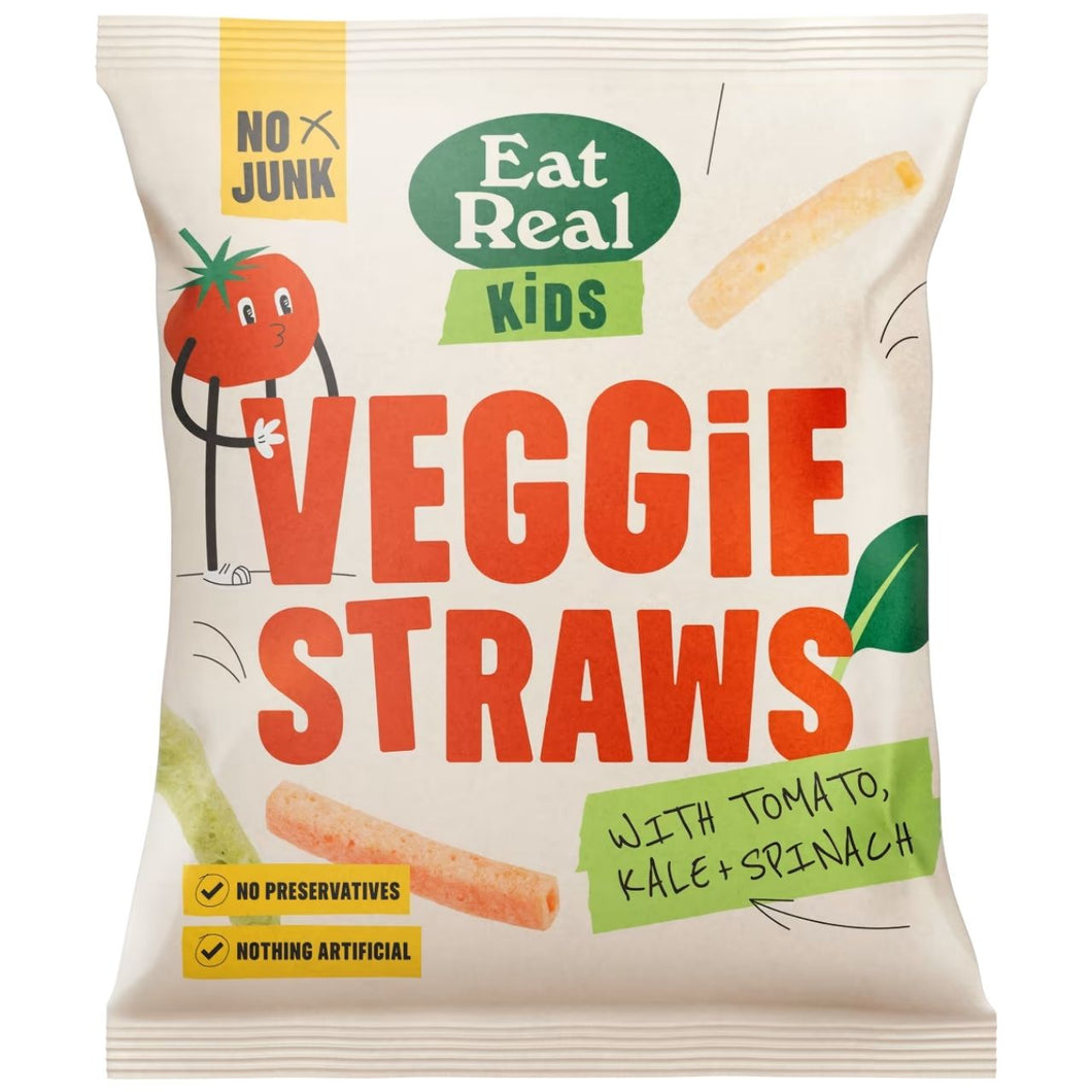 Eat Real Kids Veggie Straws 20g
