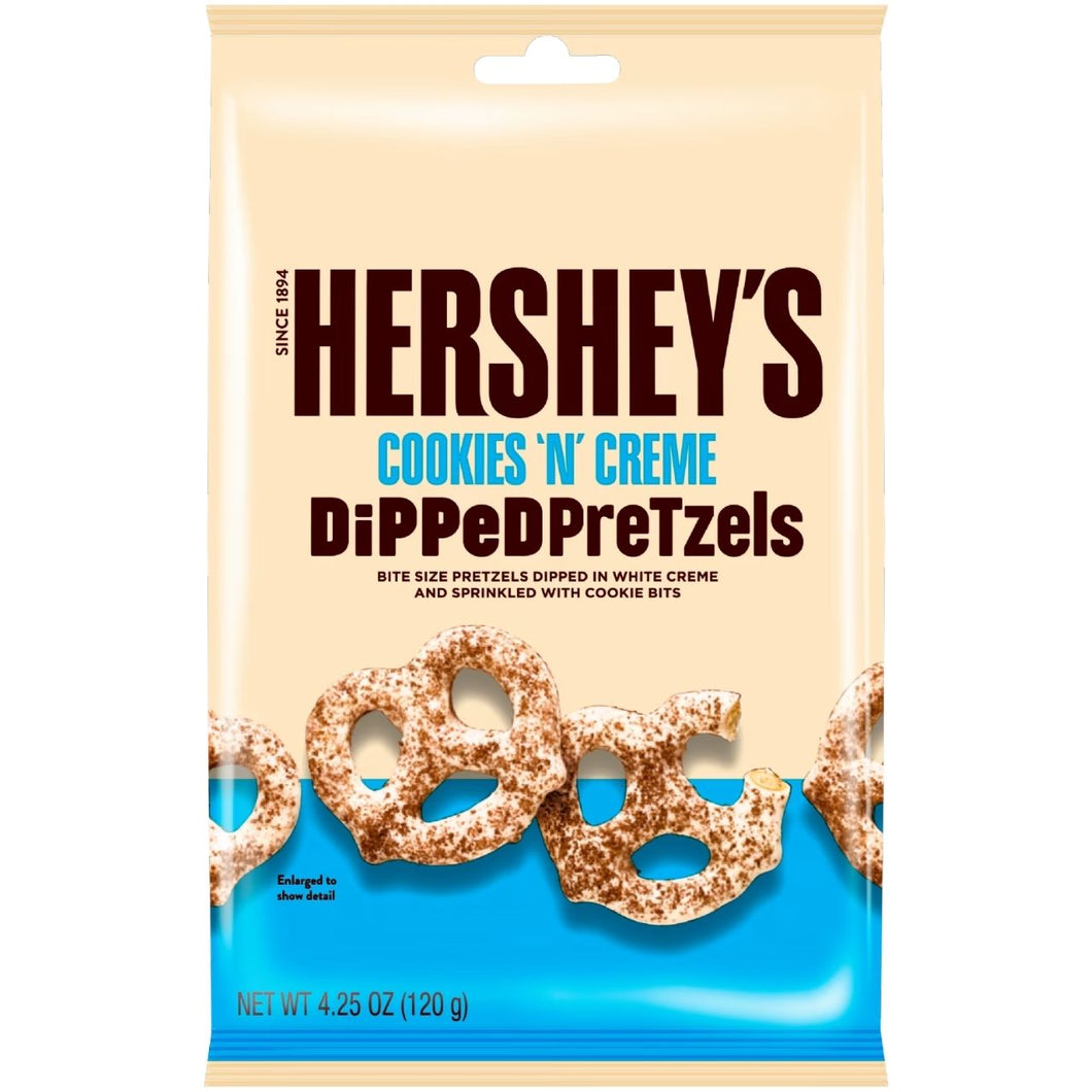 Hershey's Cookies 'n' Creme Dipped Pretzels 120g