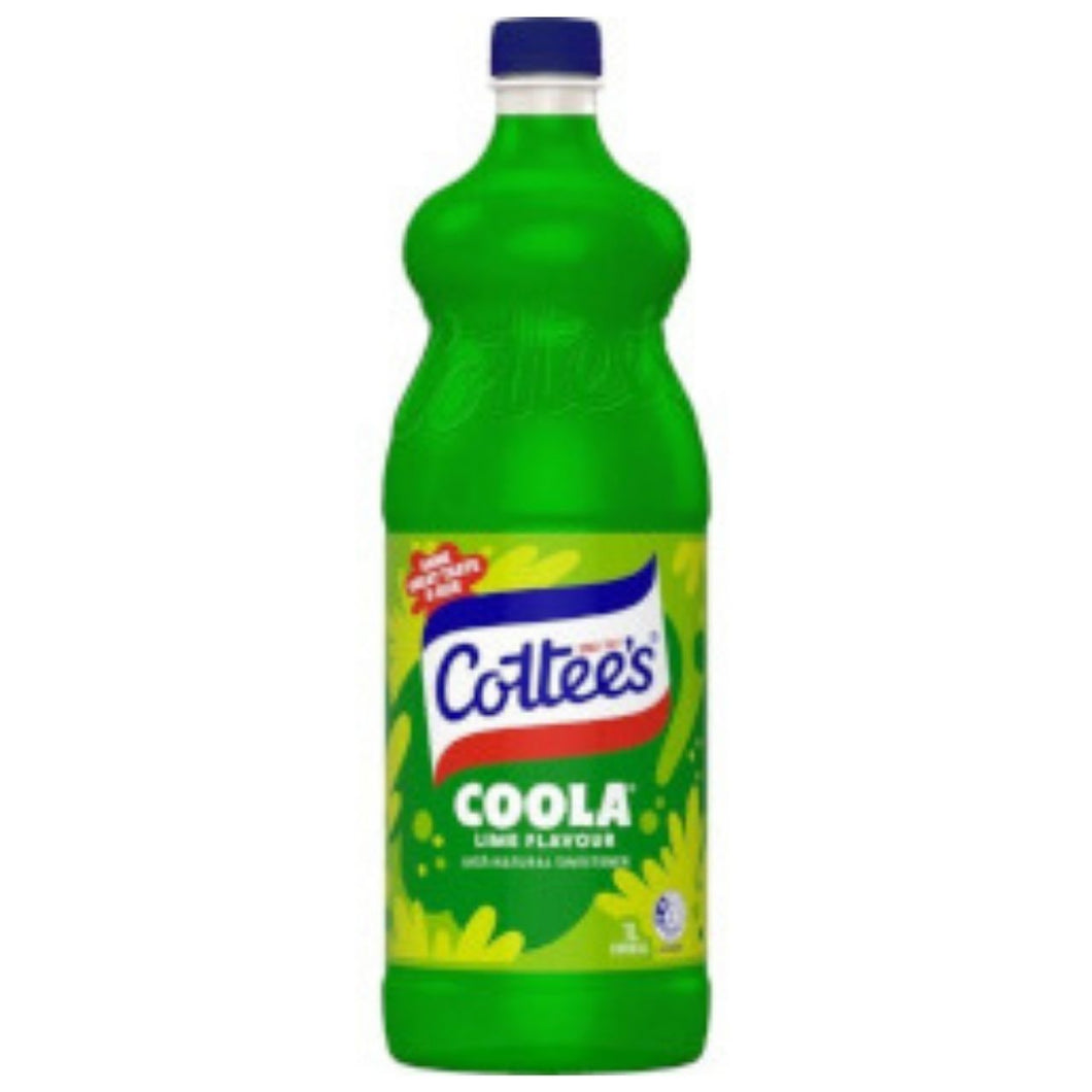 Cottees Cordial - Lime Coola 1lt
