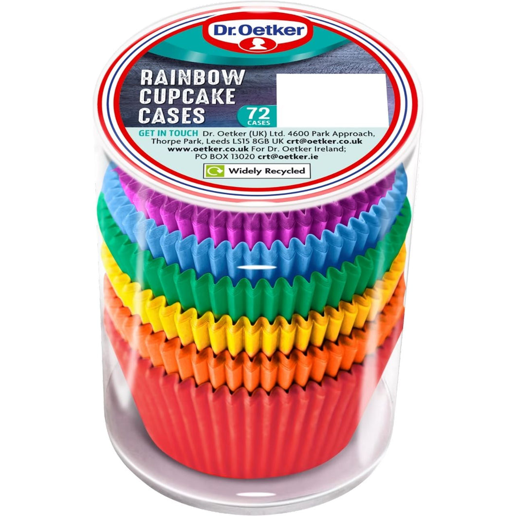 Dr. Oetker Baking Cases - Rainbow 72's