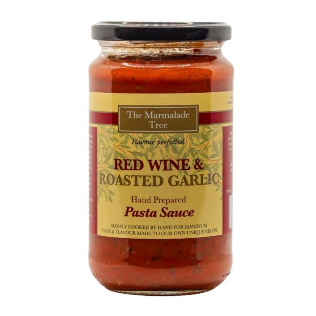 Marmalade Tree Red Wine & Roasted Garlic Pasta Sauce 470g
