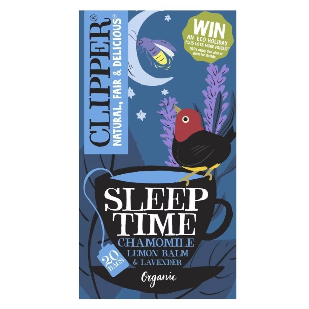 Clipper Sleep Time - 20 Chamomile, Lemon Balm & Lavender Teabags 30g