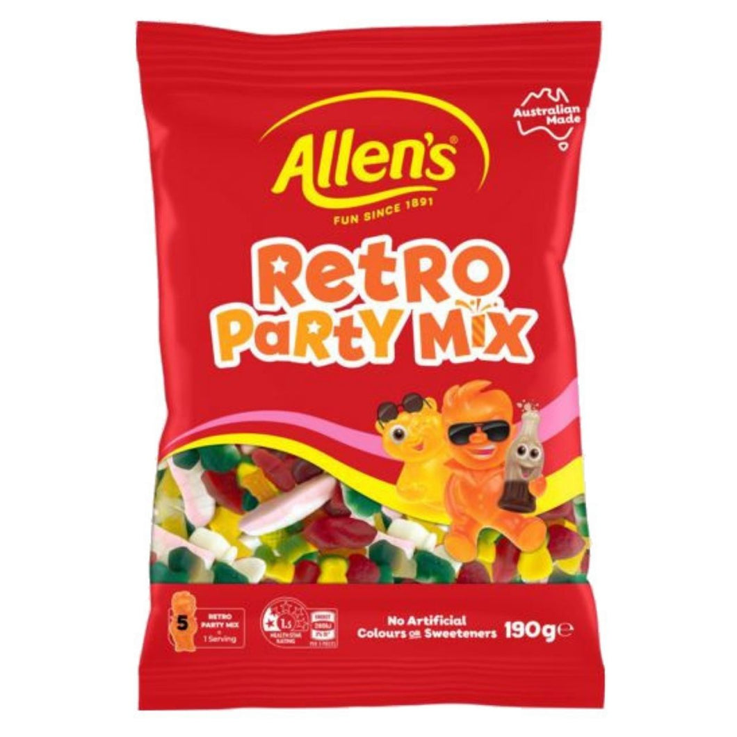 Allens Retro Party Mix 190g