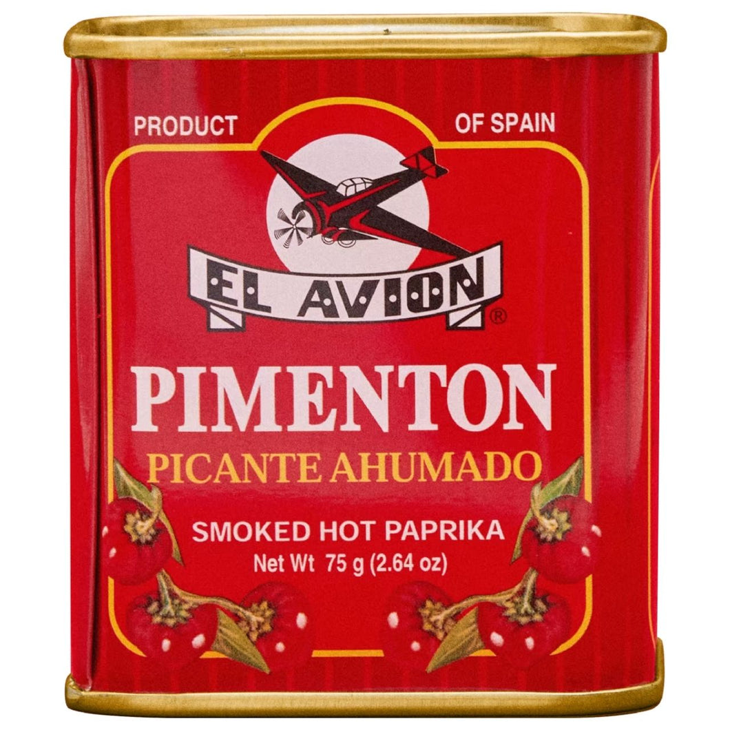 El Avion Pimenton Picante Ahumado (Smoked Hot Paprika) 75g