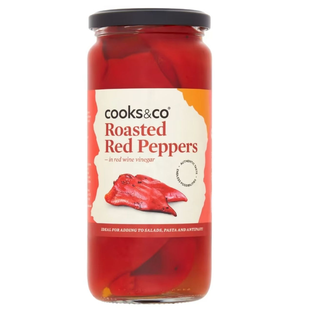 Cooks & Co. Roasted Red Peppers 460g