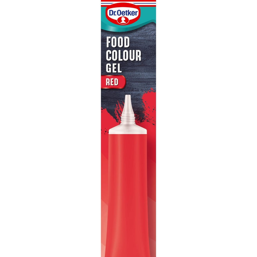 Dr. Oetker Extra Strong Food Colour Gel - Red 15g