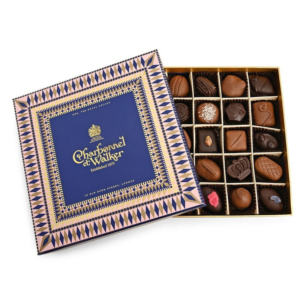 Charbonnel et Walker Victorian -Fine Milk and Dark Chocolate Selection – 325g with Alcohol