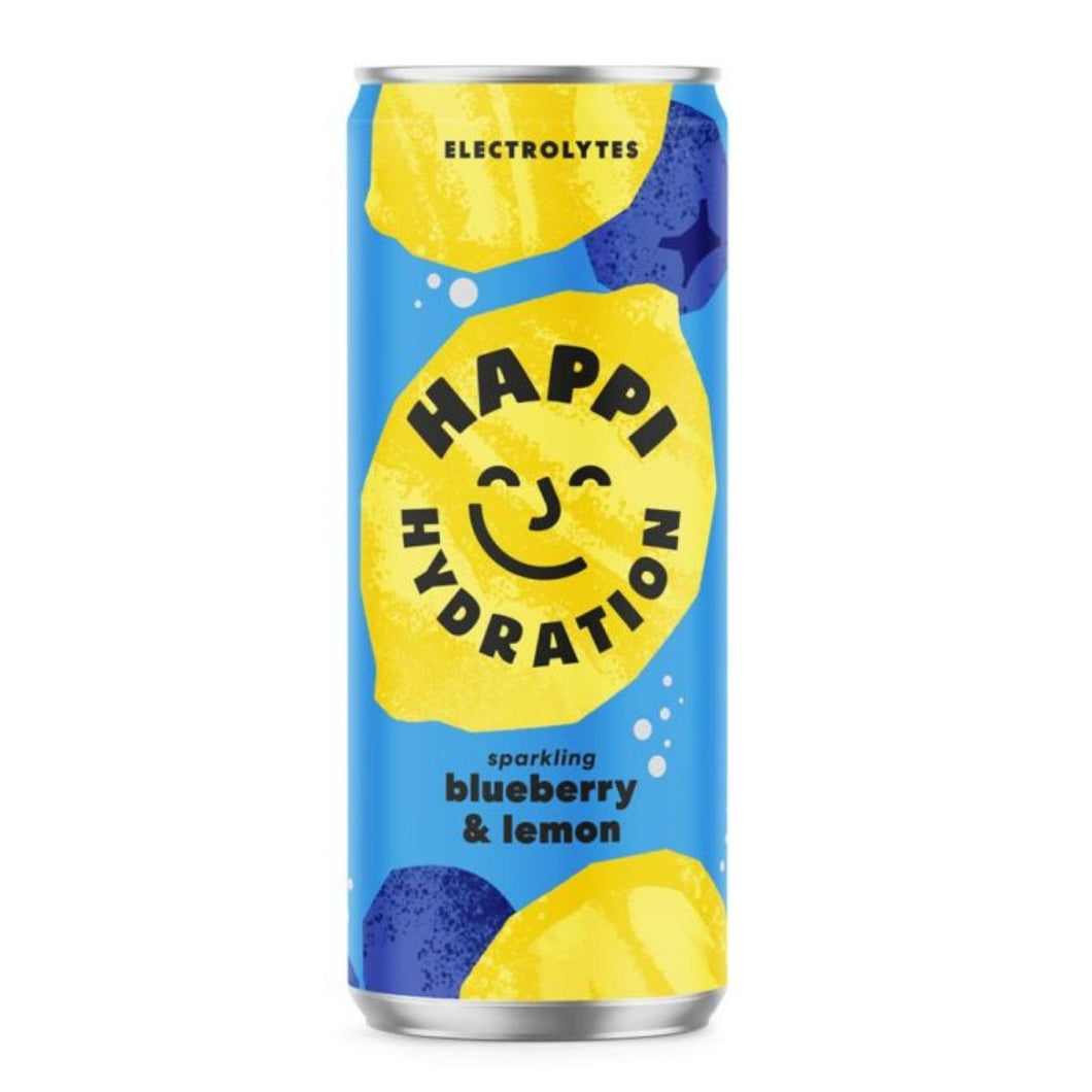 Belvoir Happi Hydration Sparkling Blueberry & Lemon 330ml