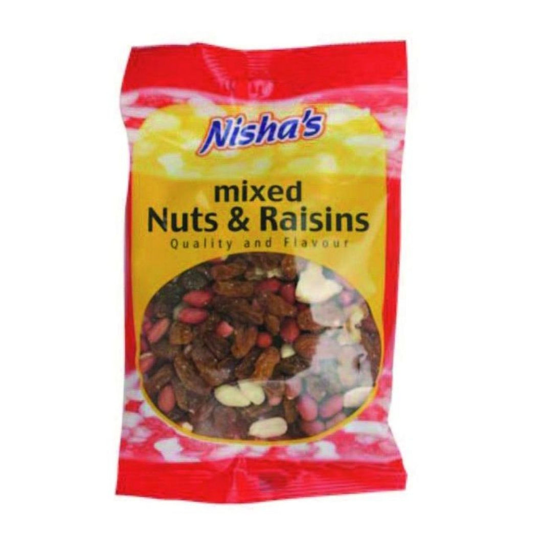 Nisha's Mixed Nuts & Raisins 150g
