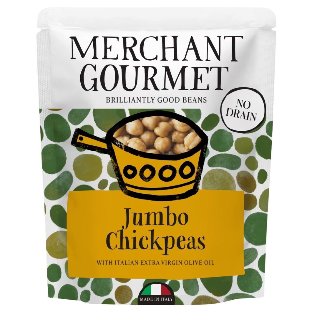 Merchant Gourmet Jumbo Chickpeas 240g