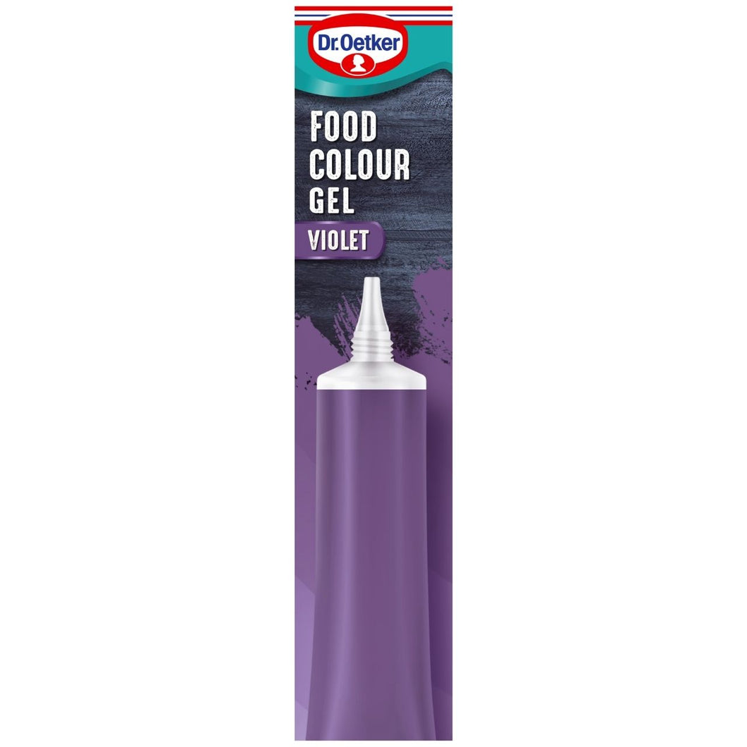 Dr. Oetker Extra Strong Food Colour Gel - Violet 15g