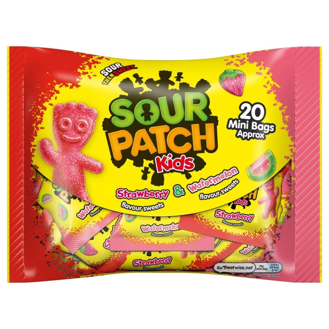 Sour Patch Kids Strawberry & Watermelon Treatsize Bag 350g