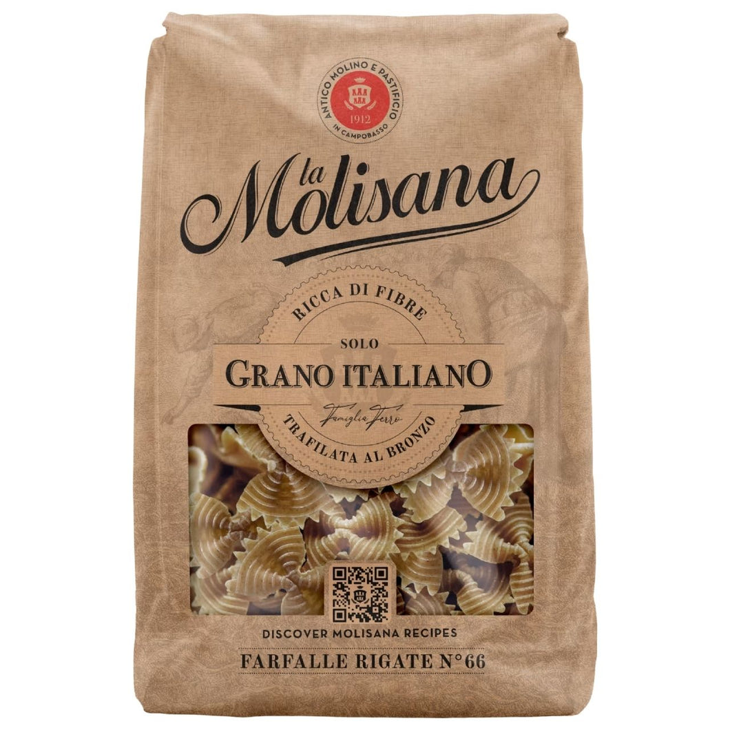 La Molisana Farfalle Rigate Integrali Pasta 500g