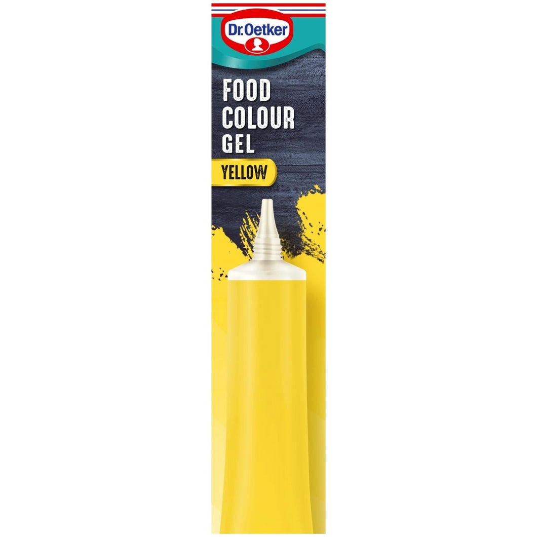 Dr. Oetker Extra Strong Food Colour Gel - Yellow 15g