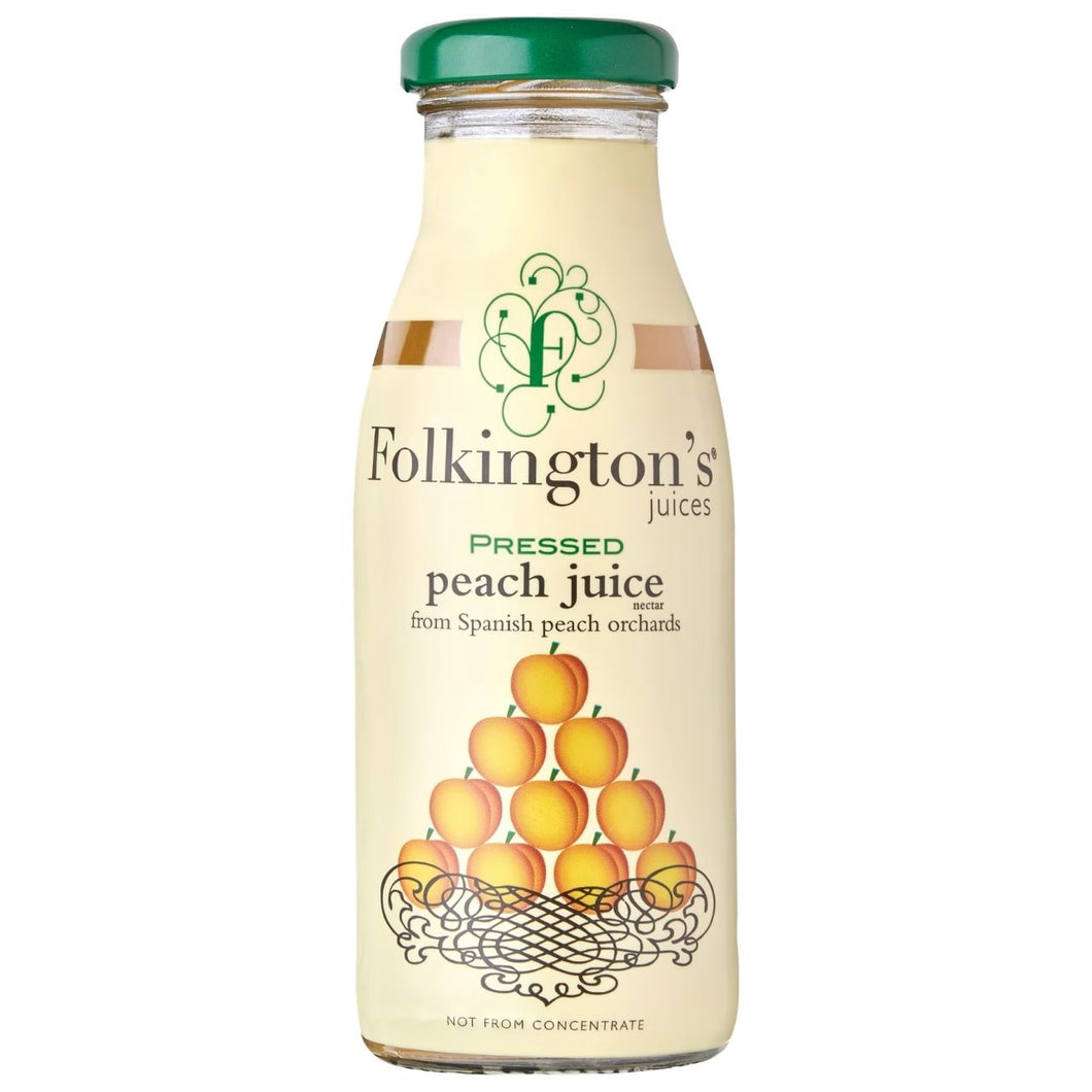 Folkington's Peach Juice Nectar 250ml