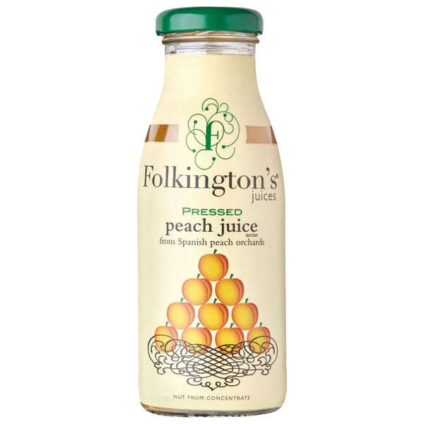 Folkington's Peach Juice Nectar 250ml