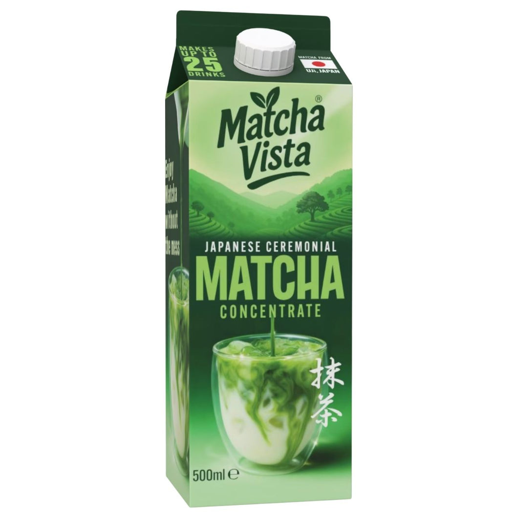 Matcha Vista Japanese Ceremonial Matcha Concentrate 500ml