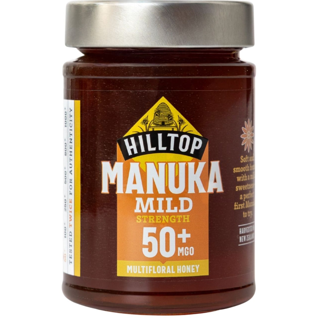 Hilltop Manuka Honey MGO 50+ 225g