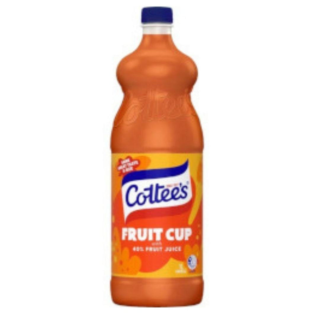 Cottees Cordial - Fruit Cup (1lt)