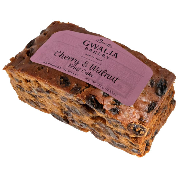 Burts The Bakers Cherry & Walnut Fruit Cake 350g