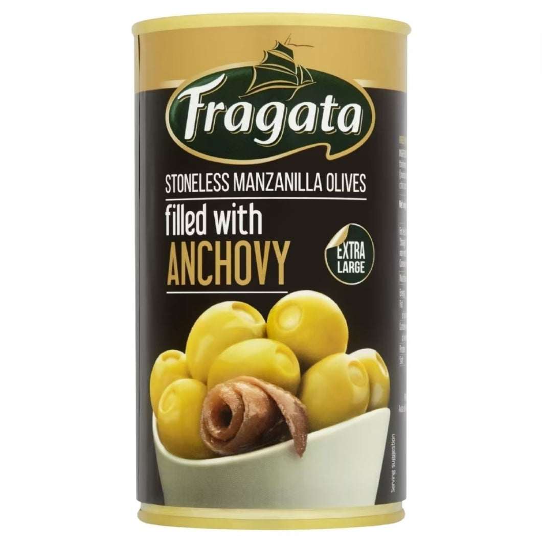 Fragata Stoneless Manzanilla Olives filled with Anchovy 350g