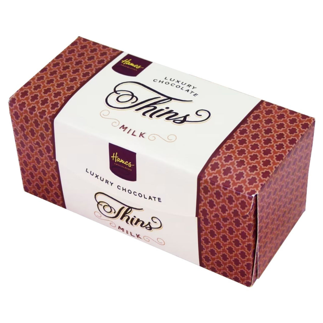 Hames Luxury Milk Chocolate Thins 145g