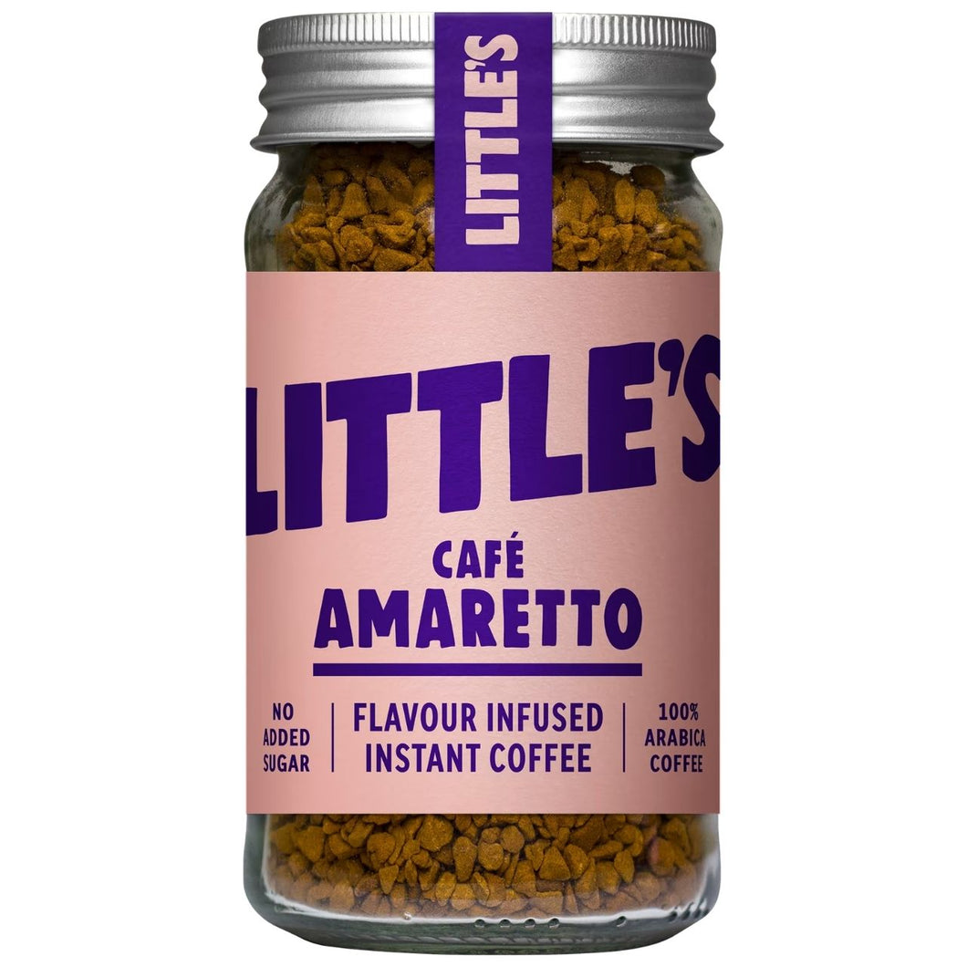 Little's Café Amaretto Flavour Instant Coffee 50g