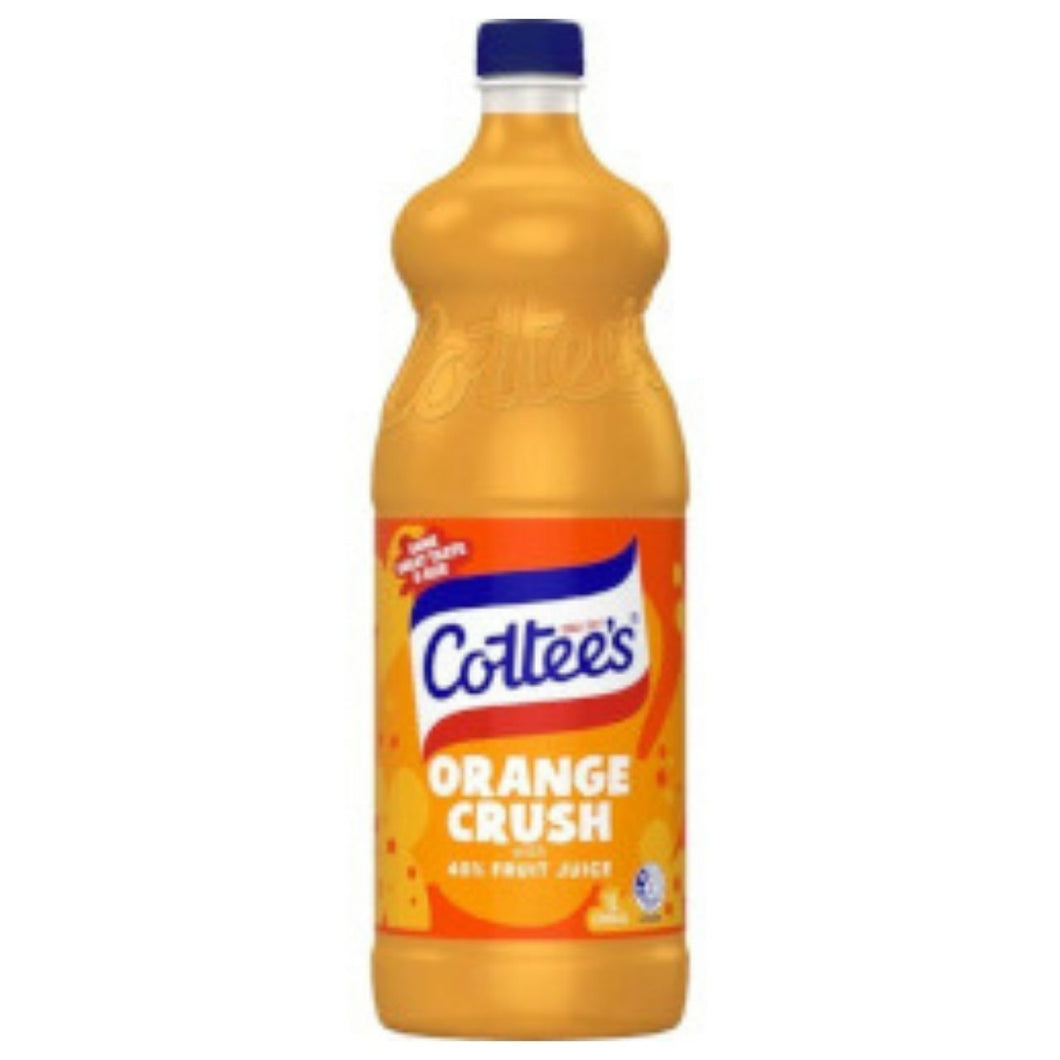 Cottees Cordial - Orange Crush 1lt