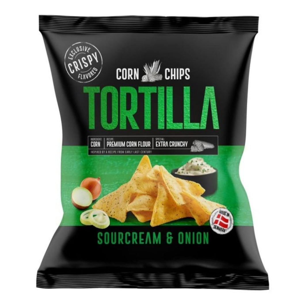 Corn Chips Crispy Sour Cream & Onion Tortilla Chips 150g