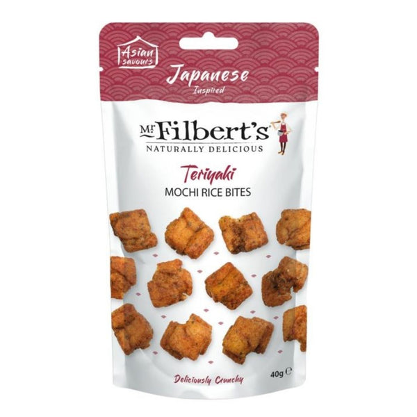 Mr Filberts Teriyaki Mochi Rice Bites 40g
