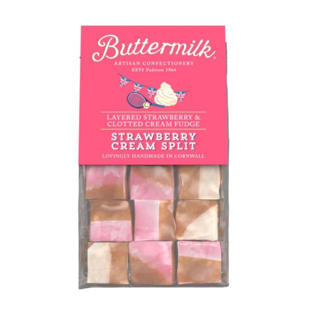 Buttermilk Strawberry & Cream Fudge Grab Bag 175g